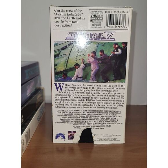 Five Star Trek VHS #A19 - Picture 4 of 12